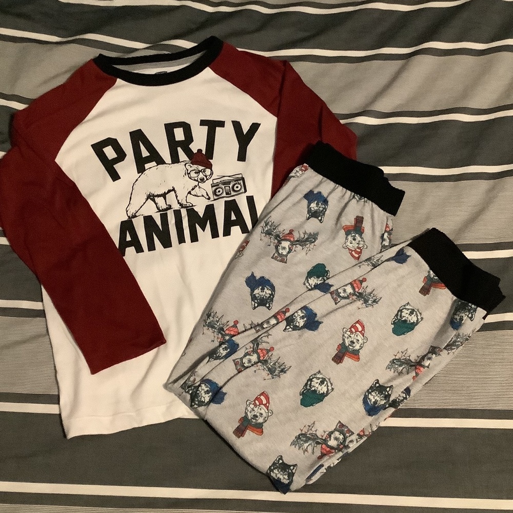 “Party Animal” Winter PJ Set